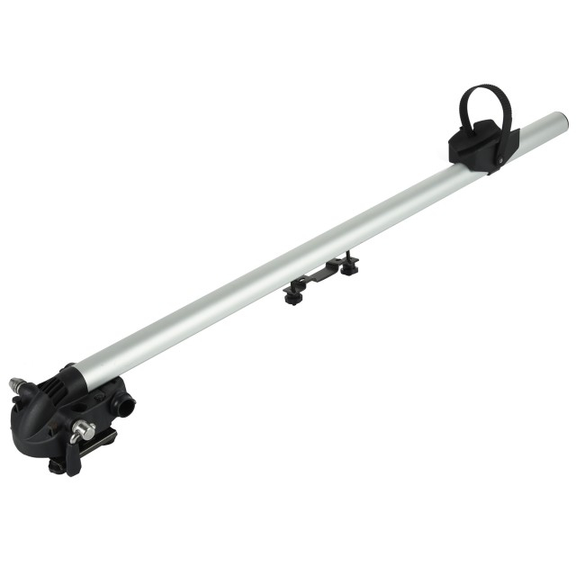 Universal Thru-alxe-portabicicletas plegable de fibra de carbono, montaje de horquilla delantera Vertical, carga máxima de 1 bicicleta, 15kg, probado TUV
