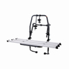Portabicicletas con plataforma trasera de acero plegable Universal, soporte para maletero, Max 3 bicicletas