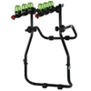 El mejor portabicicletas trasero de acero negro, fácil de instalar, compacto y plegable, para bicicletas de carretera Seden Max 3 con marco Irregular