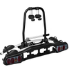 Barra de remolque plegable, inclinable, bloqueable, de 50 mm, portabicicletas de transporte para 2 bicicletas, carga máxima de 30 kg 
