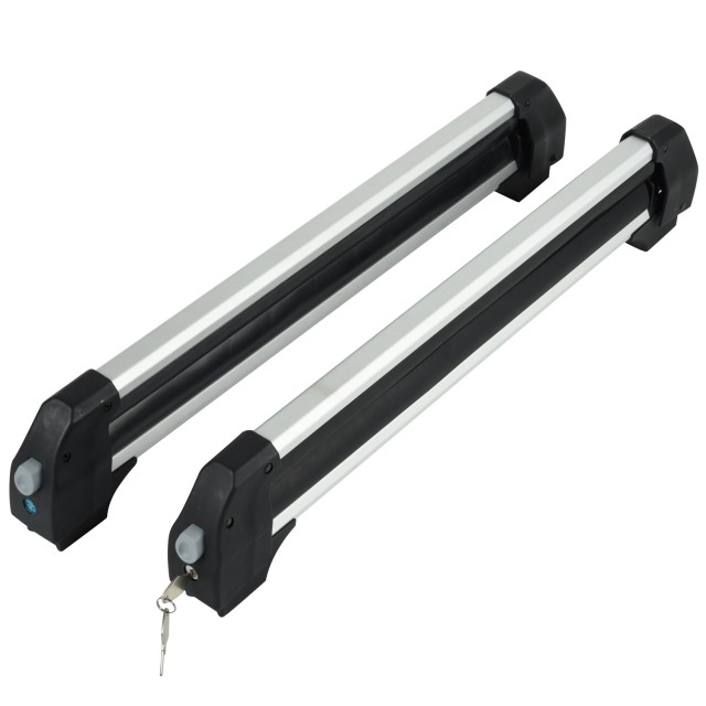 Portaesquís y portaequipajes para snowboard montados en el techo de aluminio universal