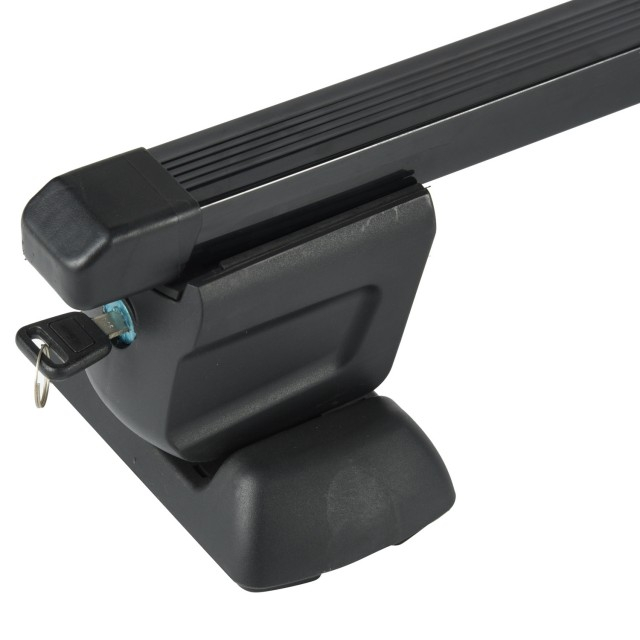 Carga máxima universal negra de acero 90kg de la baca del punto fijo de la baca