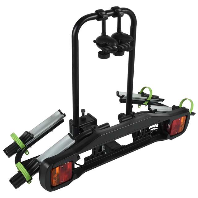 Perno económico universal barato en plataforma de 2 bicicletas inclinable 