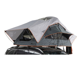 Carpa impermeable de Shell suave en la azotea del coche para acampar con tragaluces 
