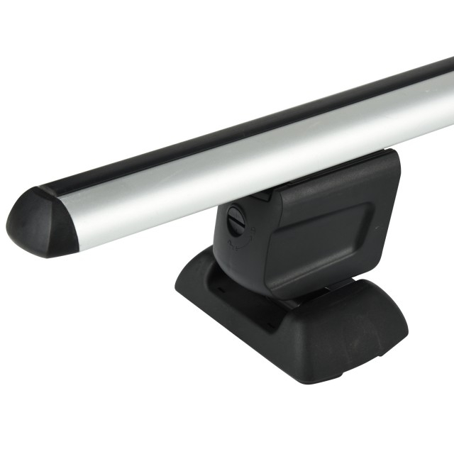 OEM TUV probó barras transversales de portaequipajes de techo resistentes universales de 220 libras con puntos fijos de rieles laterales